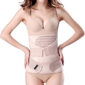 NWT 3 in 1 Postpartum Support Recovery Belly Wrap Waist/Pelvis Belt Body Shaper